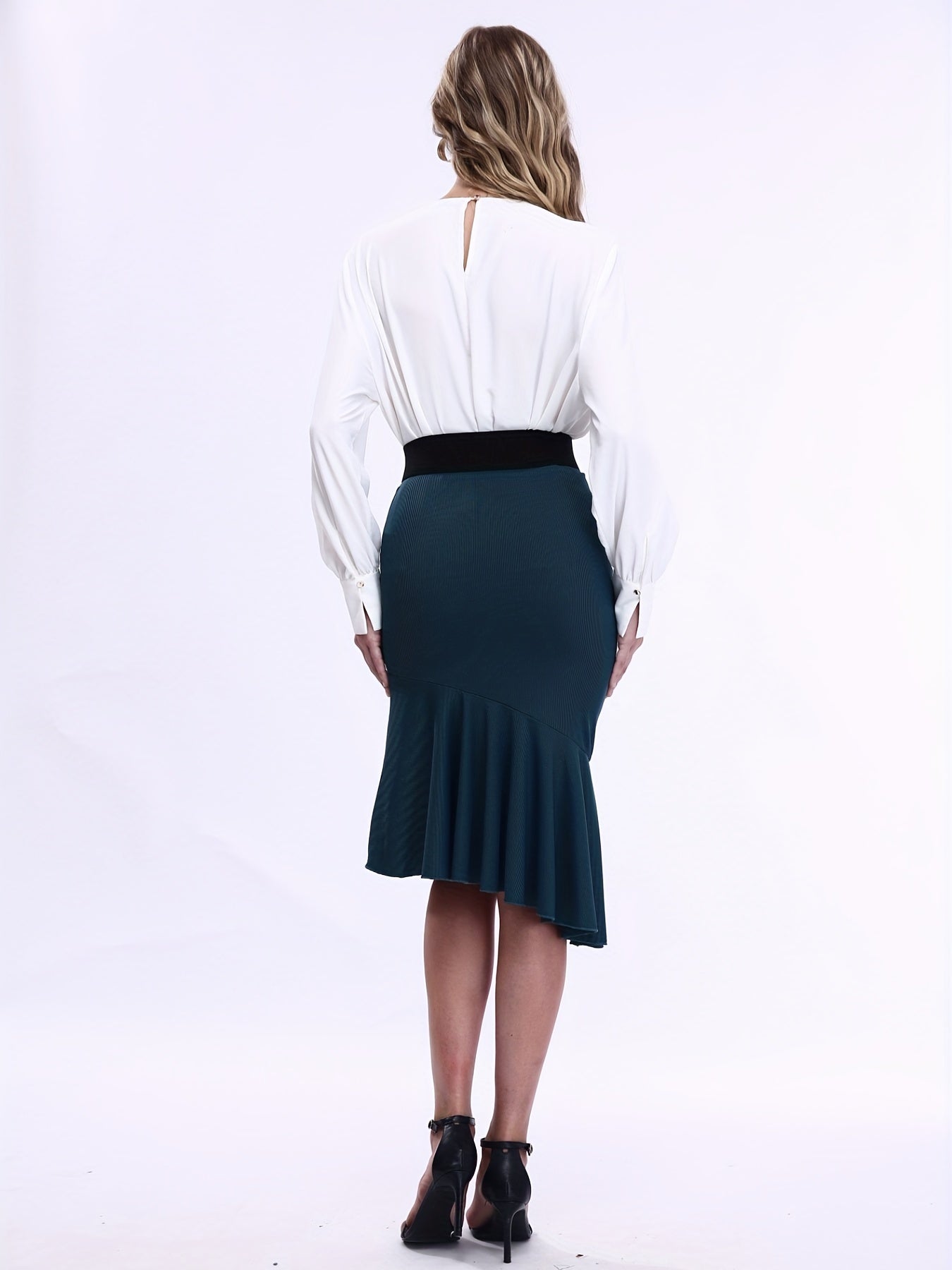 Slim High Waist Mermaid Skirt Women's Clothing