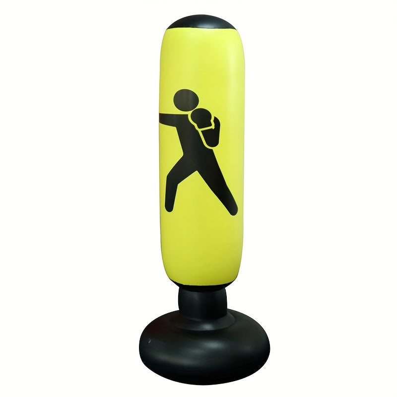 Inflatable Boxing Column Punching Bag Toy Fitness Sandbag