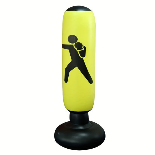 Inflatable Boxing Column Punching Bag Toy Fitness Sandbag