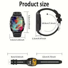 Unisex Smartwatch 100 Sports Modes Fitness Tracker Pedometer