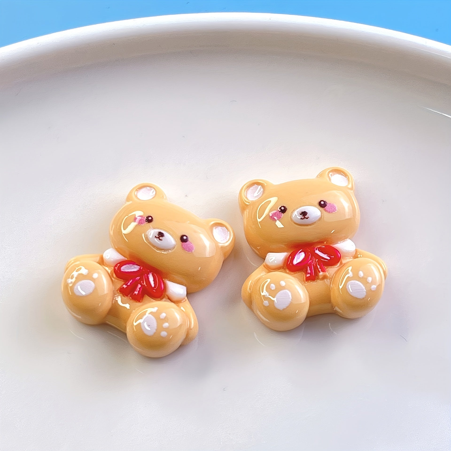 10pcs Mixed DIY Girl Bear Ice Cream Jewelry Hair Accessories