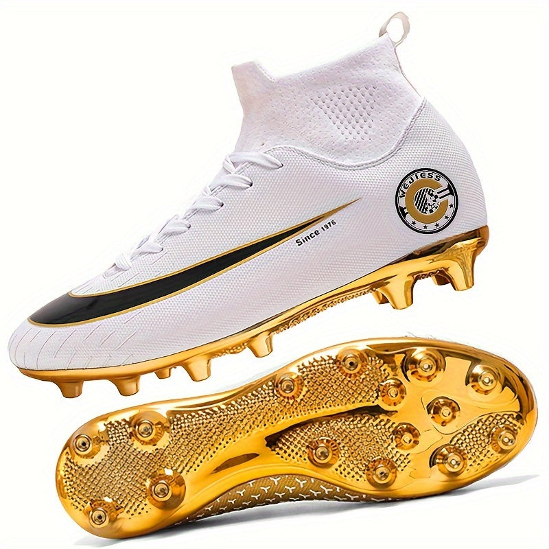 Men's High Top Non Slip Football Cleat Breathable Soccer Cleats