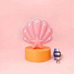 Shell Silicone Coin Purse Shoulder Cross Bag