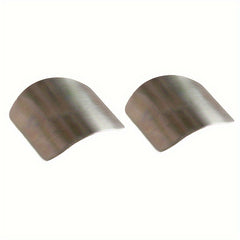 2pcs Stainless Steel Finger Guard For Kitchen Cutting Tool
