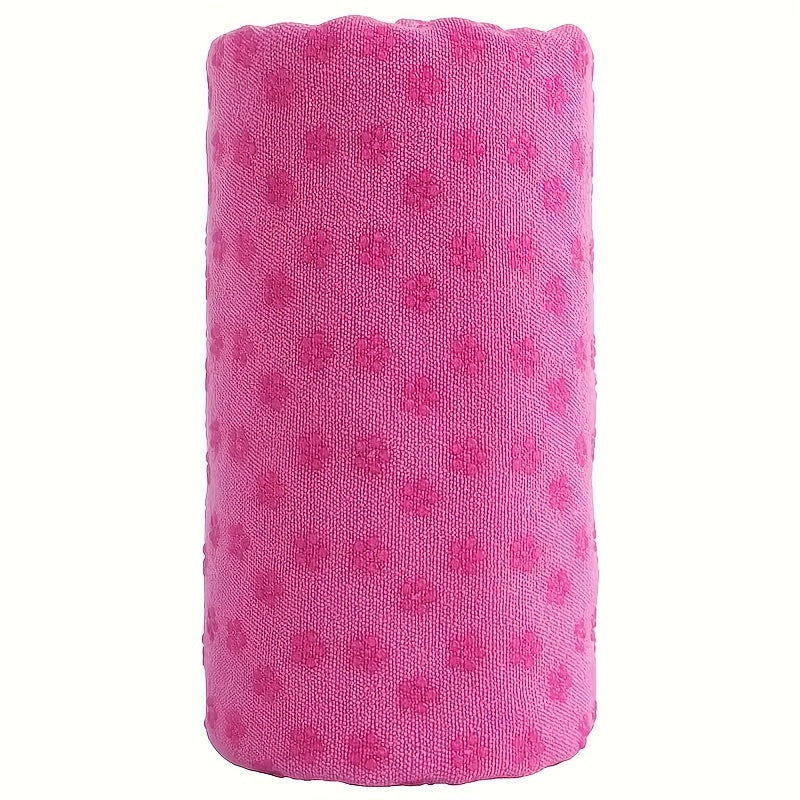 Non Slip Yoga Mat Towel Absorbent Microfiber Blanket with Storage Bag