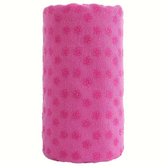 Non Slip Yoga Mat Towel Absorbent Microfiber Blanket with Storage Bag