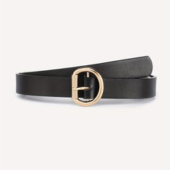 3pcs Strawberry Buckle Belt PU Belt for Women