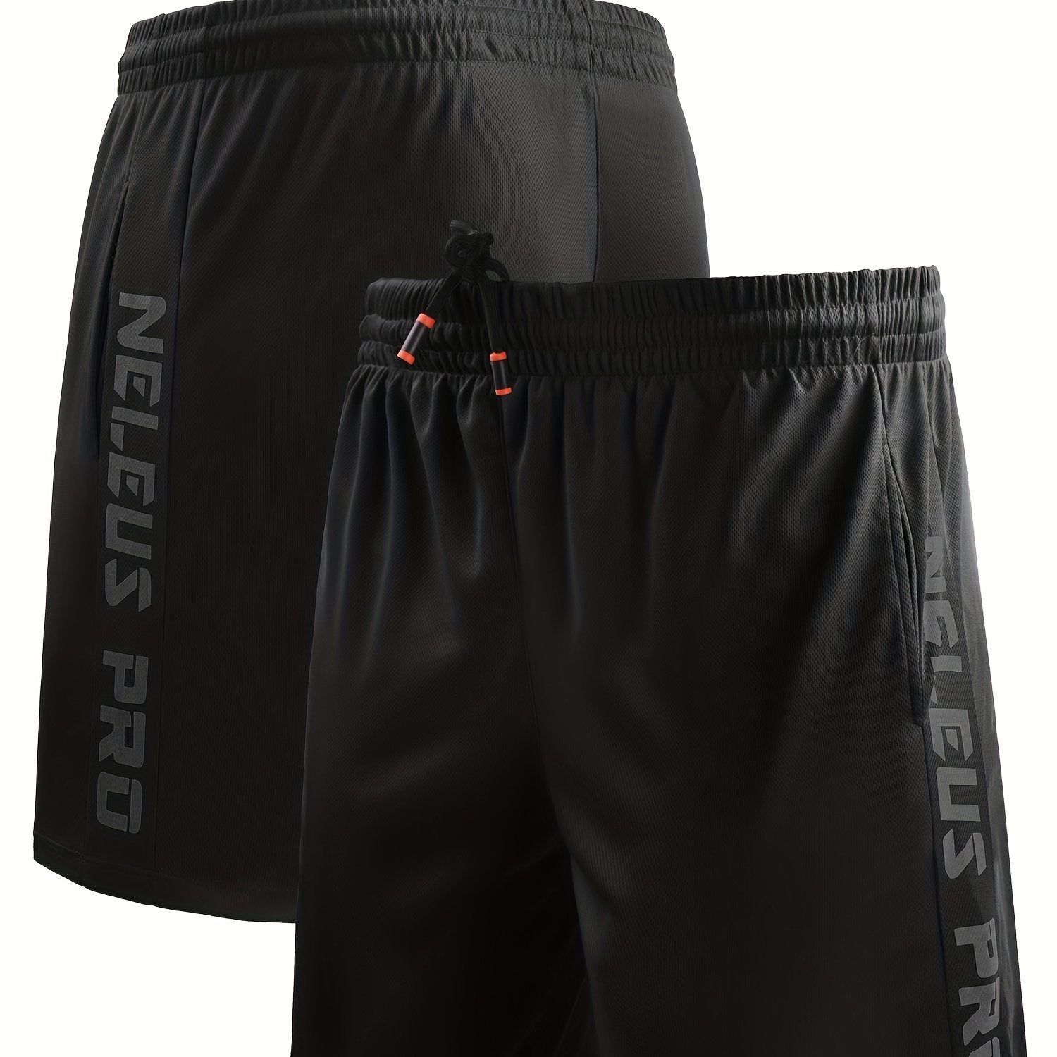 Men's Side Letter Pattern Rapid Dry Shorts