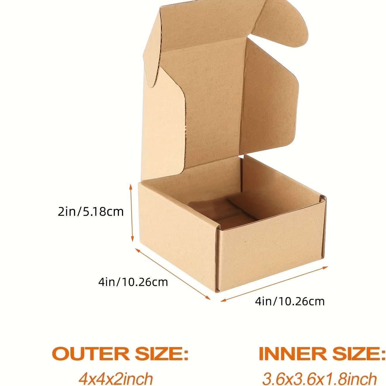32pcs Small Corrugated Cardboard Boxes 16x10x5cm Packaging Mailer Gift Crafts