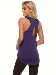 Breathable Sports Vest Quick Dry Running Top Women's Activewear
