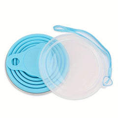 Silicone Folding Water Bottle Portable 180ml 320ml Outdoor Travel