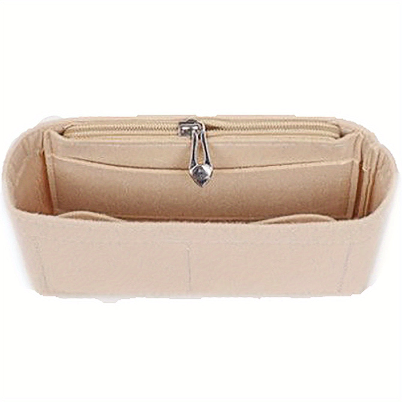 Minimalist Felt Organizer Insert Bag With Pockets