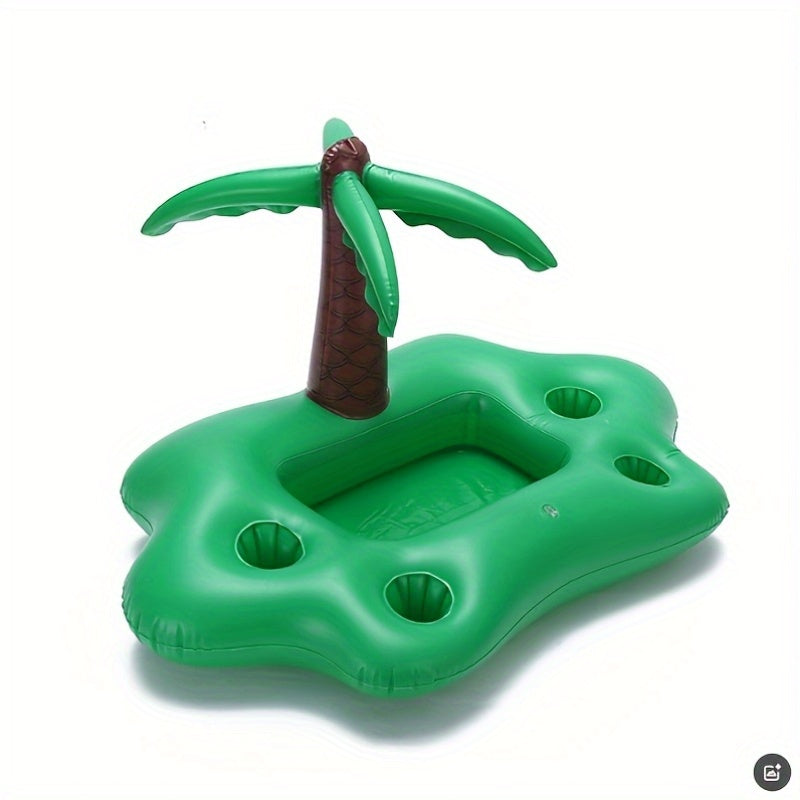Tropical Coconut Palm Pool Float Pet Water Toy