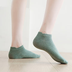6 Pairs Womens No Show Socks Breathable & Soft Ankle Stockings & Hosiery