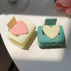 Heart Shape Hair Claw Daily Headwear Charm Hair Accessories