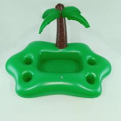 Tropical Coconut Palm Pool Float Pet Water Toy