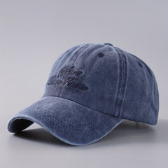 Unisex Vintage Cotton Baseball Cap Sunshade Breathable Adjustable Casual