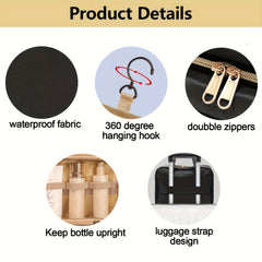 Large Makeup Storage Bag Waterproof Cosmetic Bag