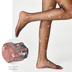 Sexy Jacquard Pantyhose For Women T Crotch Tights