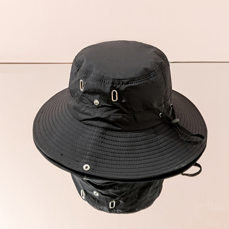 Casual Women Sun Visor Boonie Hat Outdoor Fisherman Cap
