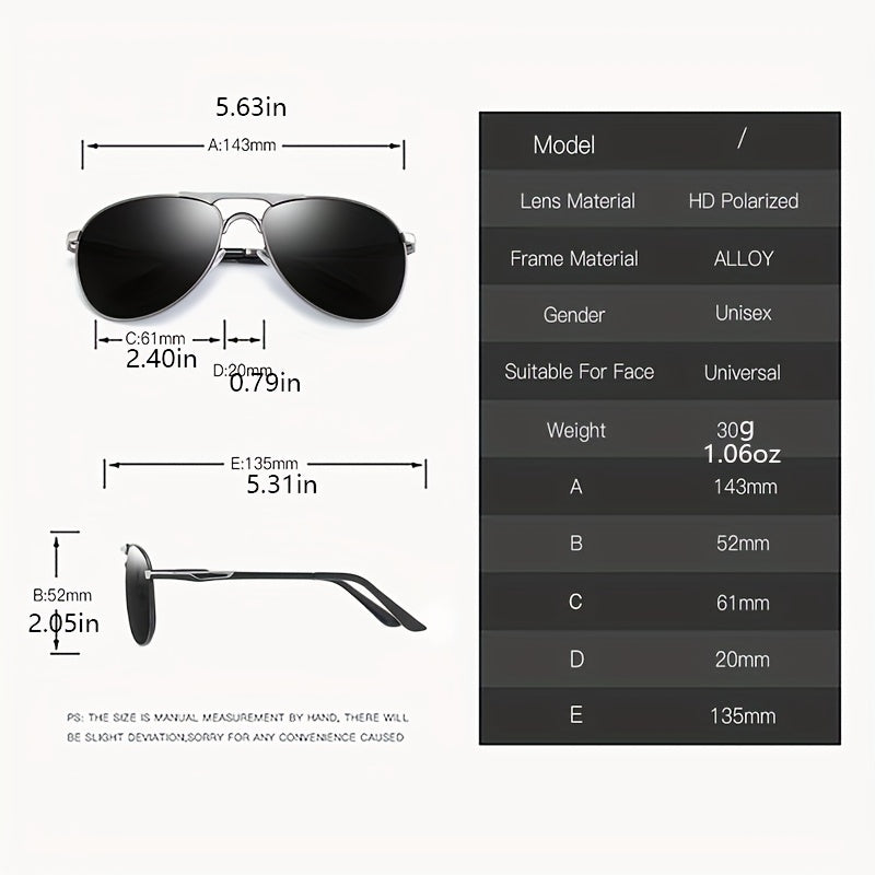 Men's Polarized Sports Sunglasses UV Protection