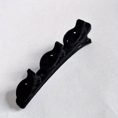 Flocking Braiding Hair Clip for Women Girls