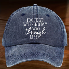 Fashionable Washed Cotton Baseball Cap Sunscreen Hat for Outdoor Activities