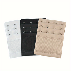 3pcs Mixed Hook Bra Extenders Adjustable Bra Straps