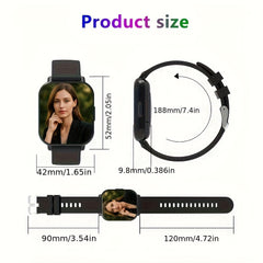 Smart Watch with Wireless Calls and Message Notifications for Android
