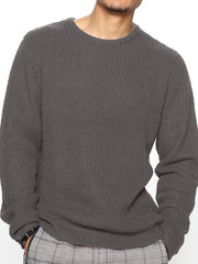 Men's Crew Neck Knitted Sweater