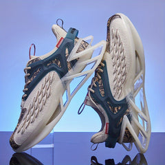 Men's Breathable Blade Sneakers Shock Absorption Running Shoes