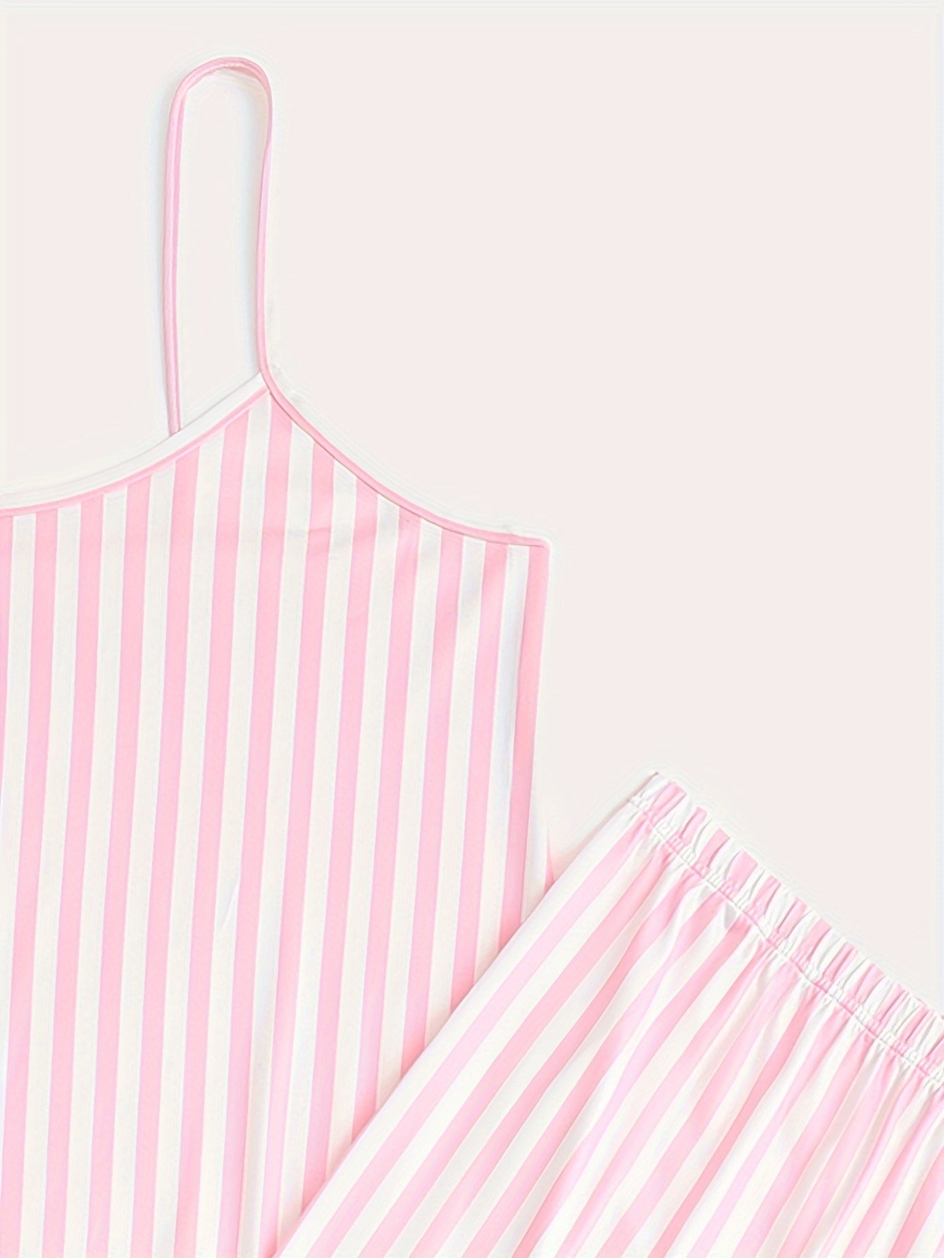 Striped Cami Top & Pants Pajamas Set