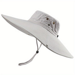 Oversized Brim Bucket Hat Outdoor Sun Protection Summer Hiking Sand