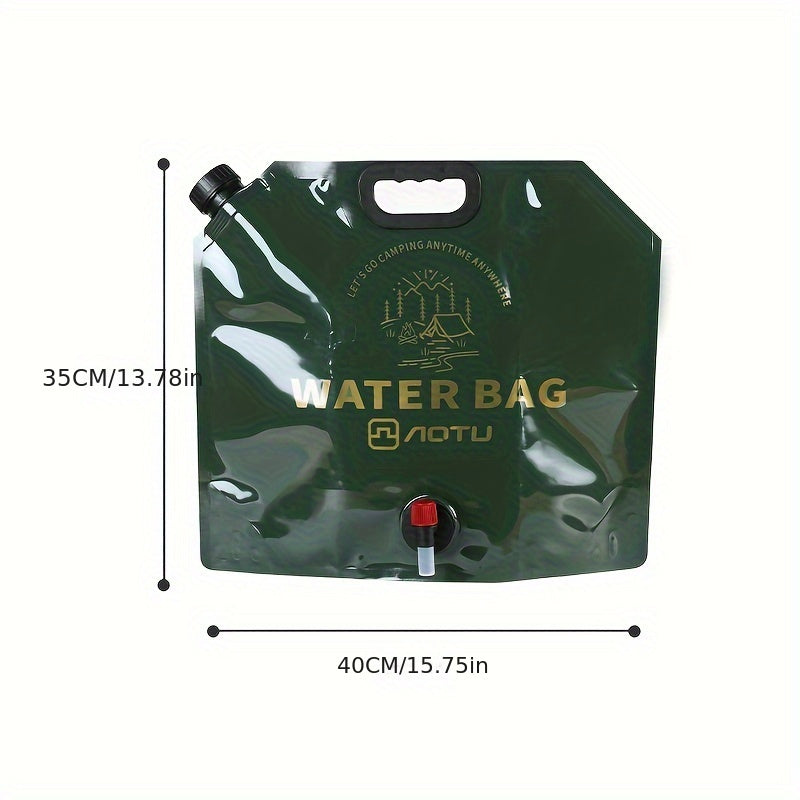 Outdoor Large Capacity Water Storage Bag Flow Speed Adjustable