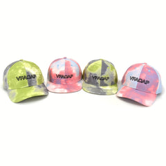 Tie Dye Print Baseball Cap Hip Hop Cotton Snapback Hat