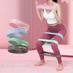 Yoga Stretching Band Latex Resistance Belt