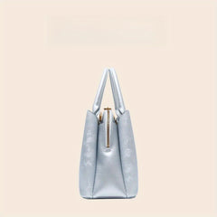 Stylish Women's Handbag with Hardware Embellishments