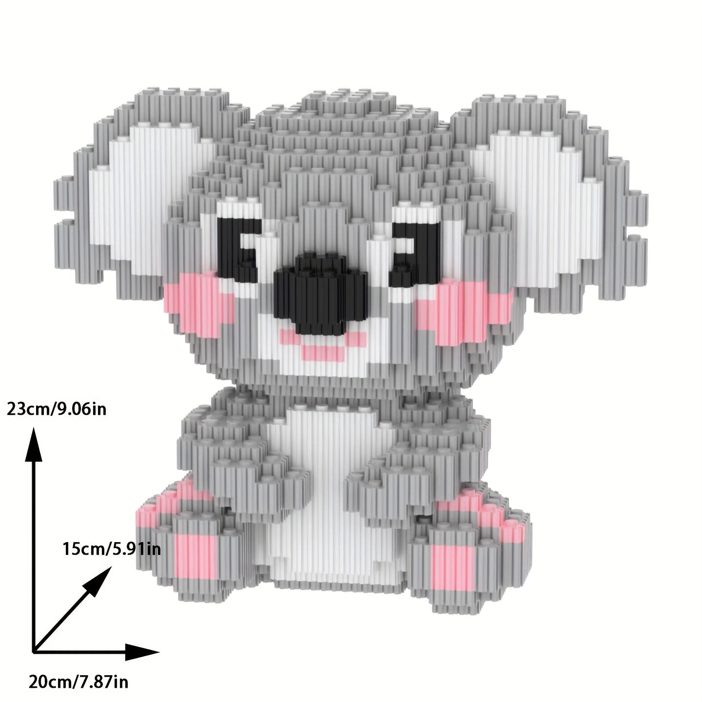 1131pcs Koala Building Blocks Set Office Home Decor Party Gift
