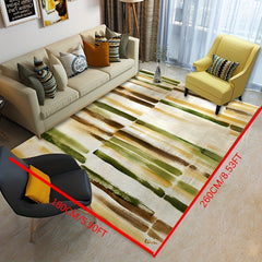 Modern Abstract Soft Area Rug for Living Room