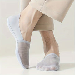 Men's Thin Mesh Non-Slip No Show Socks
