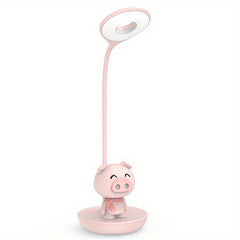 Kids Cartoon LED Lamp Rechargeable Eye Protection