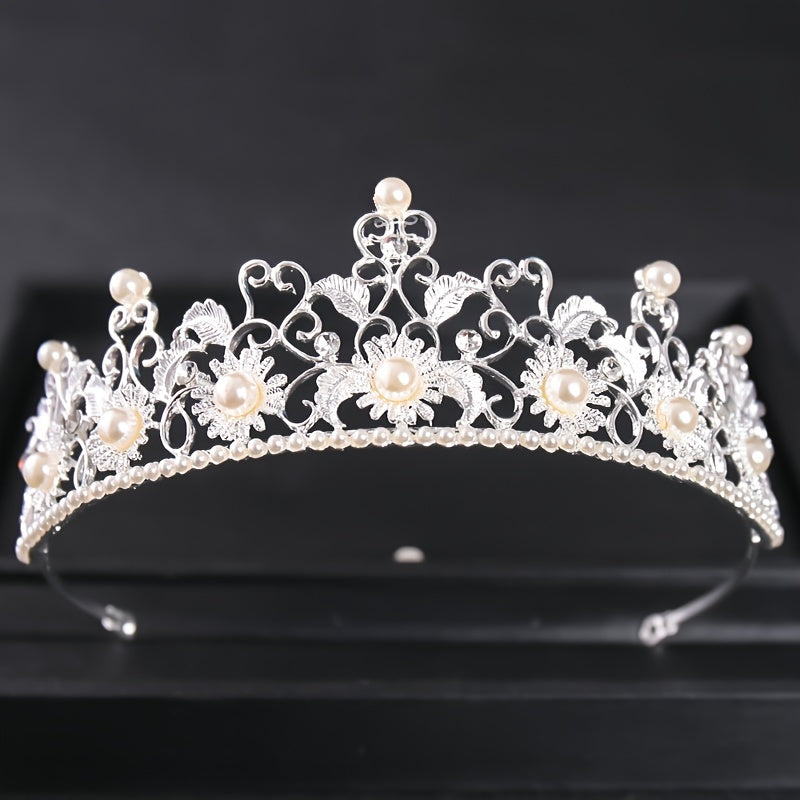 Rhinestone Princess Tiara Wedding Crown for Women