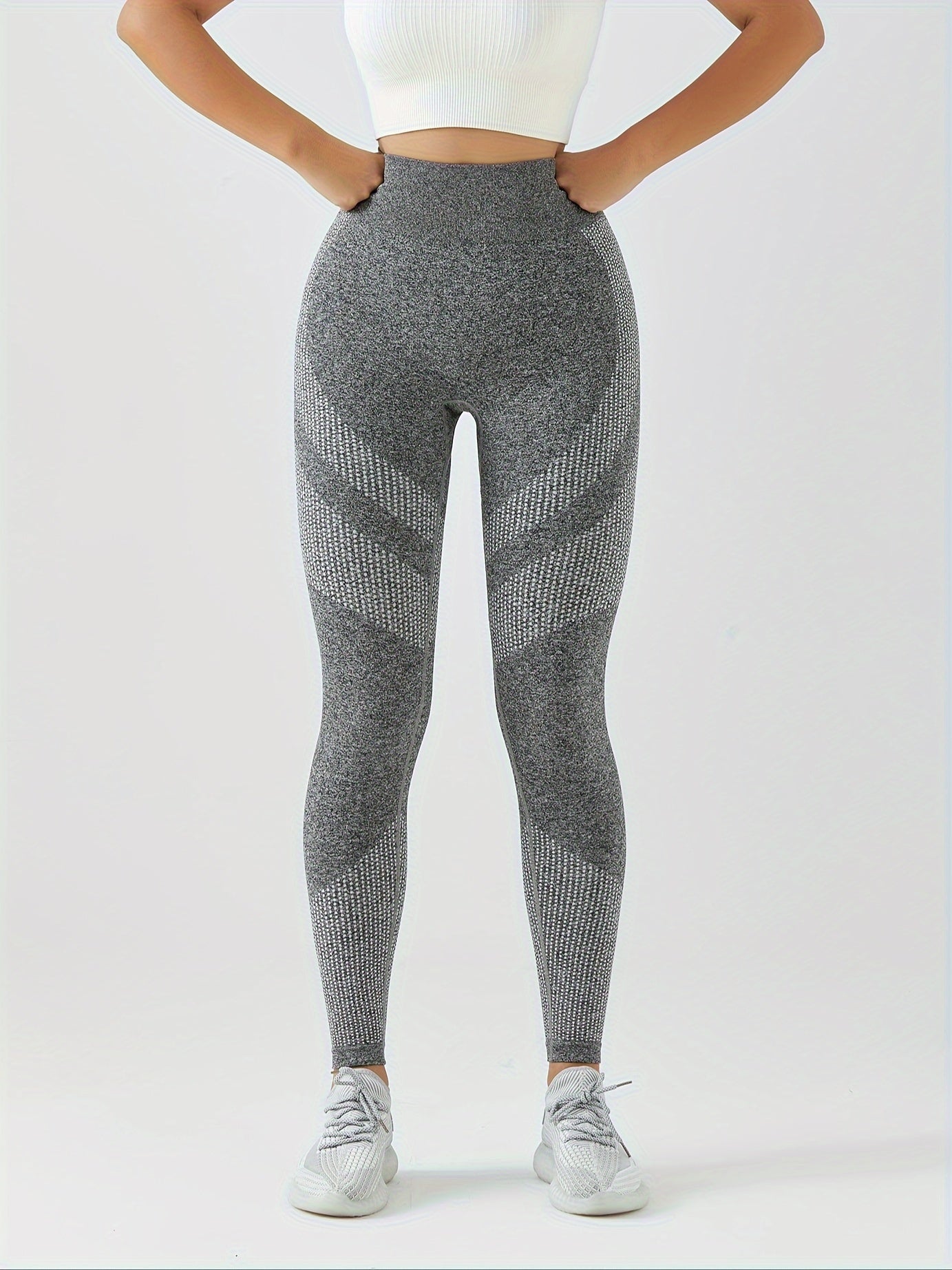 High Waist Tummy Control Yoga Leggings Butt Lifting Workout Pants