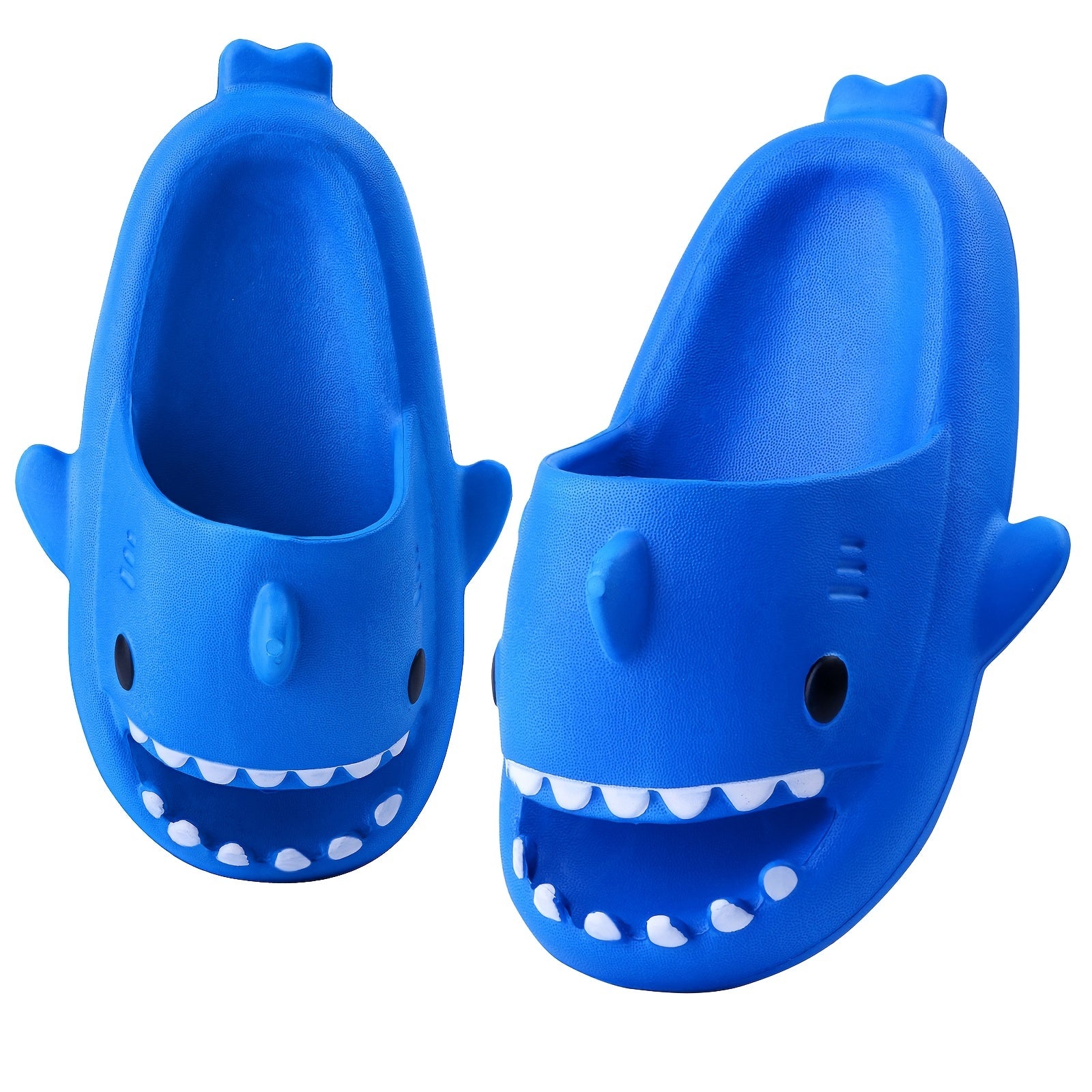 Boys Girls Shark Slippers Anti Slip Soft Soled Quick Dry Slide