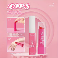 Girls' Role Play Makeup Kit Dress Up Set Non Liquid No Makeup Toy