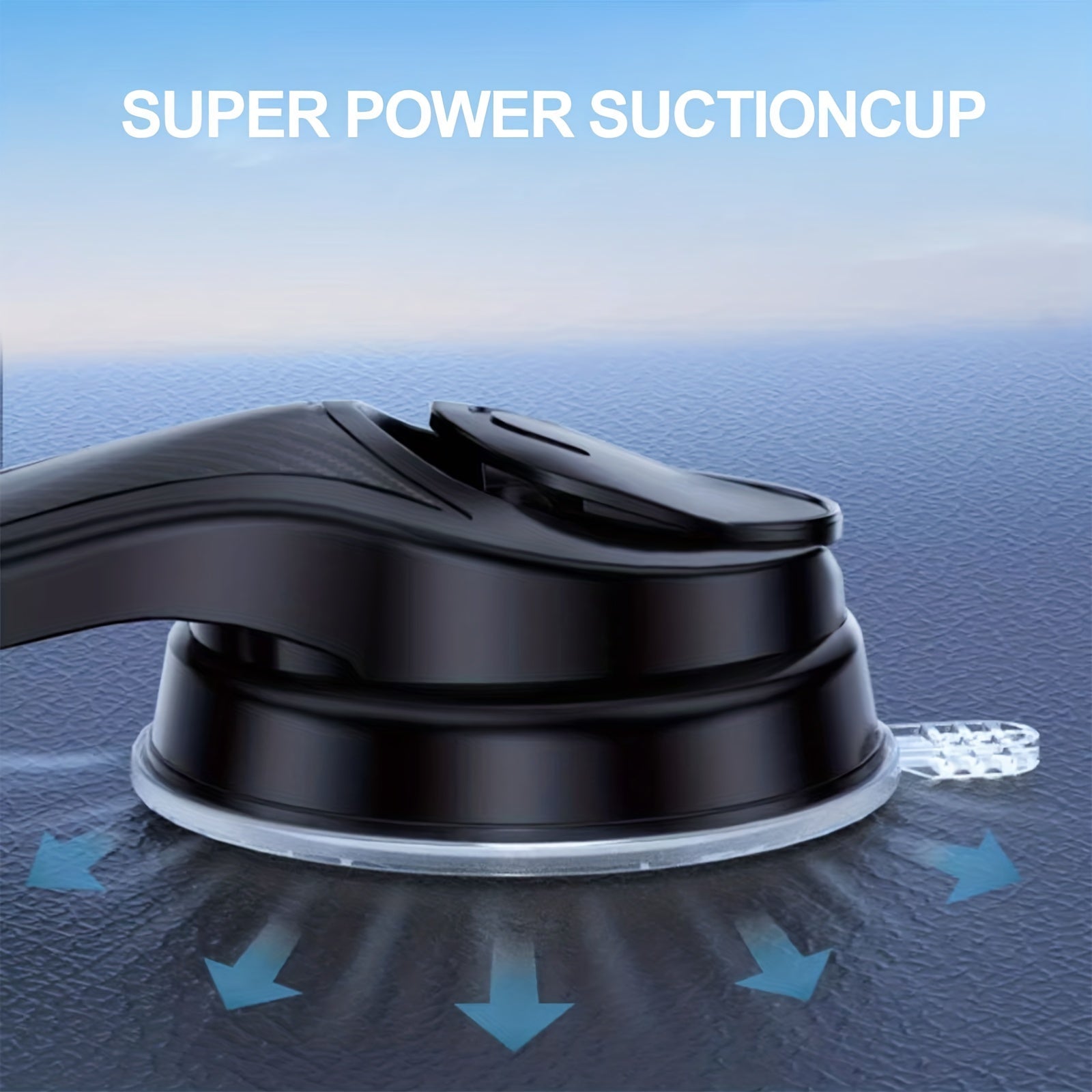 Universal Car Phone Holder with Smart Open and Close Design