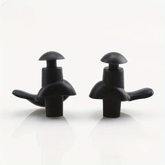2pcs Silicone Earplugs for Swim Bath Surf Kayak