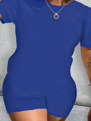 Women's Tee & Shorts Outfits Set