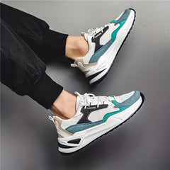 Men's Chunky Lace-up Sneakers Comfortable Breathable Shoes