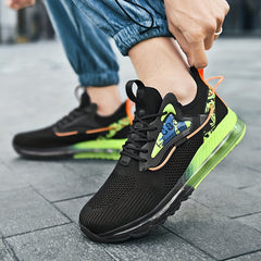 Men's Breathable Running Shoes Shock Absorption Non Slip Sneakers
